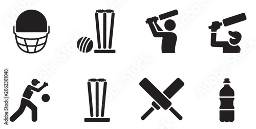 Abstract graphic icons of projectiles or bullets in motion on transparent background.