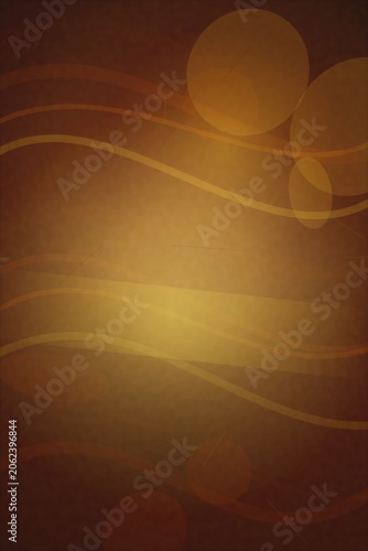 Abstract orange geometric pattern background