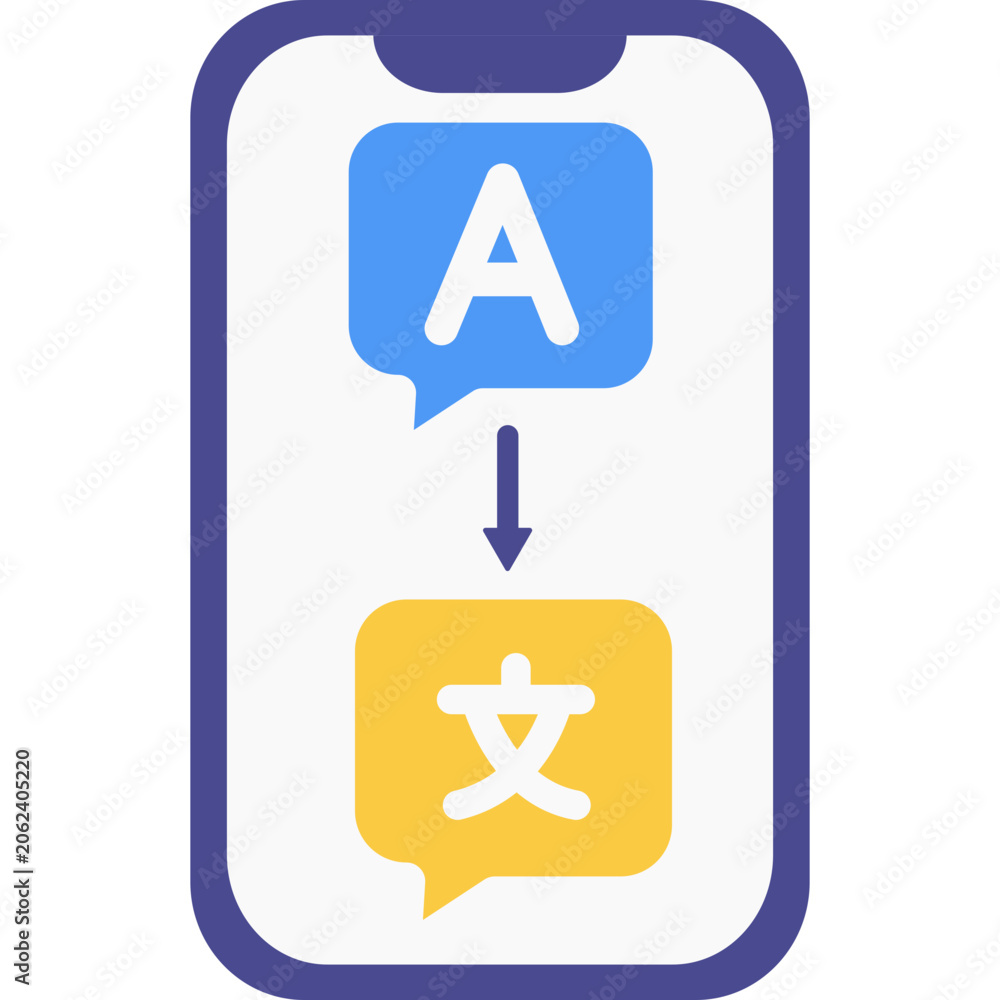 Fototapeta premium Translate Illustration