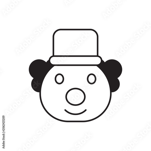 Obraz na plátně Clown