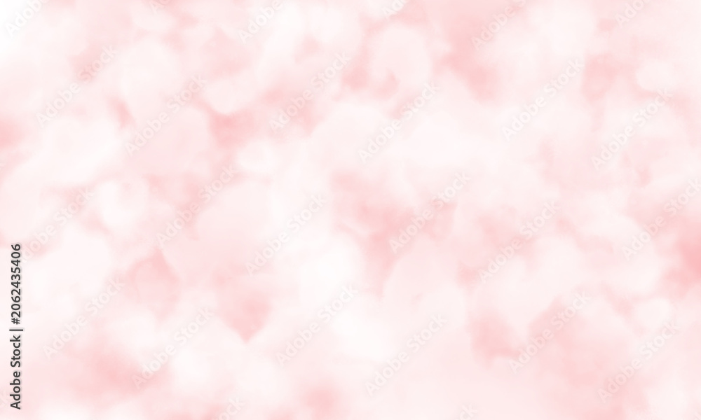 Obraz premium 水彩ピンクのかわいい背景