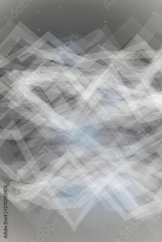 Abstract geometric background with overlapping translucent shapes