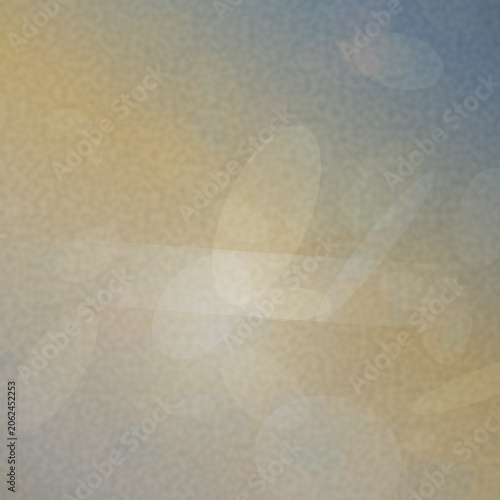 Close-up of yellow soap bubbles on blue background