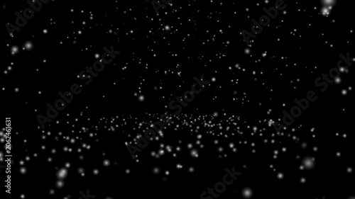 White snow overlay layer on black background, 
falling snow effect backdrop video, winter, slowly falling snow effect  alpha channel, ethereal, intense, storm.