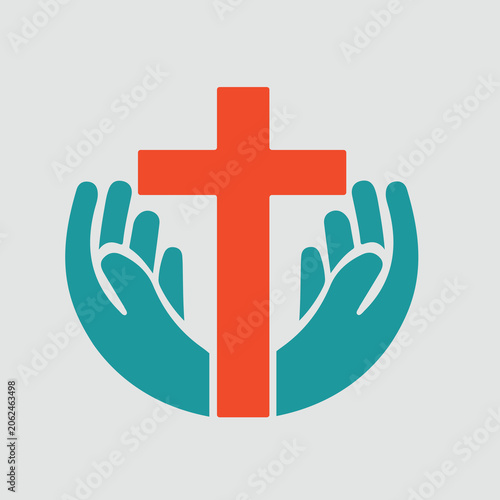 Hands Holding Christian Cross – Faith, Prayer and Religious Symbol
