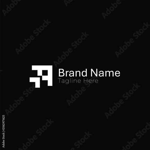 Minimalist kite logo design on dark gradient background modern branding