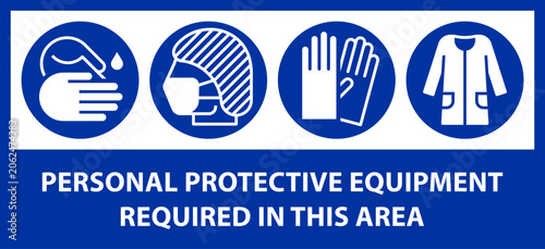 Sanitize your hands, safety mask and hair net fitting, putting on sterile gloves and doctor coat must be worn sign. Medical infographics. Surgery icon set. Doctor instructions symbols.