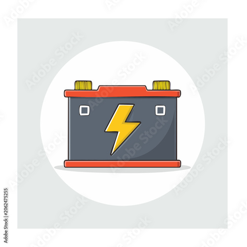 Flat design USB flash drive with arrow