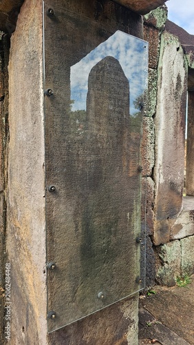 old wooden door