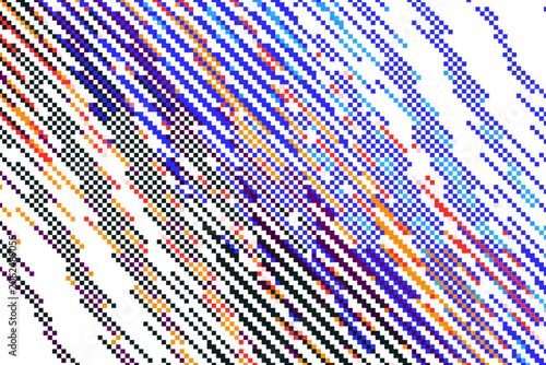 abstract vector background with halftone