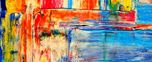 colorful paint on the wall. art background