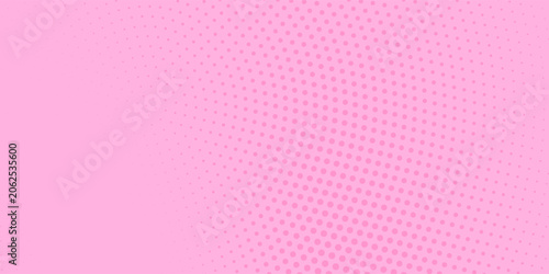 Tableau sur toile Pink halftone texture background