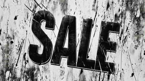 An abstract sale sign background illustration