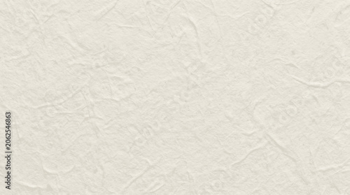 Obraz na płótnie Off-white watercolor texture paper background with rough grain surface