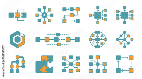 Infographic design elements and icons.
