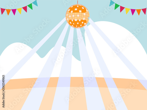 Bright Concept Illustration Illustration Vector Style