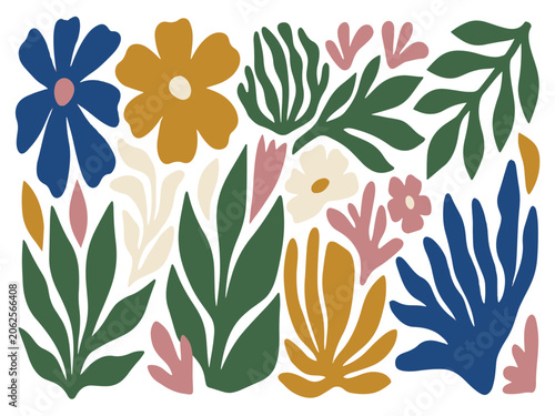 Colorful Floral Illustration
