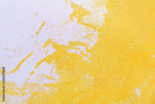 Sunny watercolor wash background for summer advertising templates
