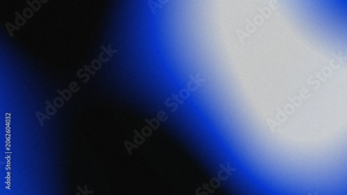 light leak blue, black, and white background with noise effect