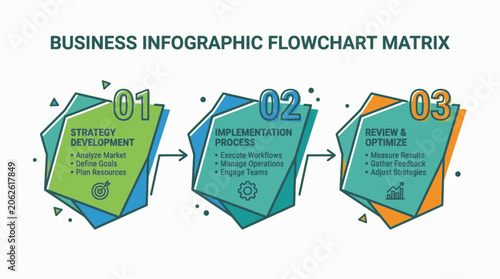 Minimalist Horizontal Corporate Process Timeline Presentation Template