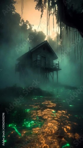house on the water, AI