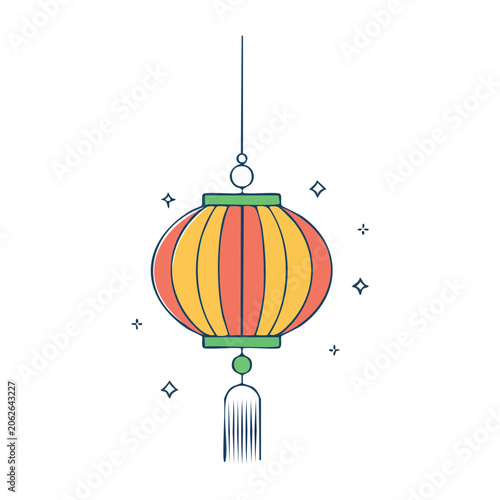 Flat design thermometer vector icon