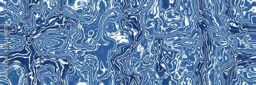 Exclusive Ocean Blue Lace Agate — Seamless Texture for Interior Design