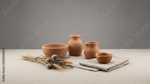 clay pottery earthenware terracotta ceramic vases handmade pottery natural ceramics earthy home decor pottery set clay bowls terracotta pots ceramic bowls earthenware vases