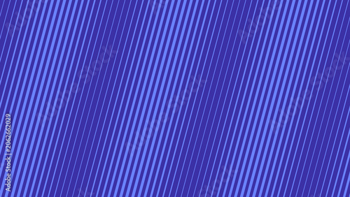 Tableau sur toile Abstract blue diagonal line pattern, vibrant purple and cobalt geometric backgro