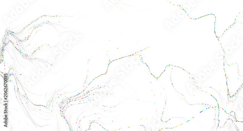 Abstract design of flowing ...