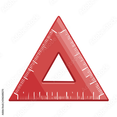 Red warning triangle with exclamation mark