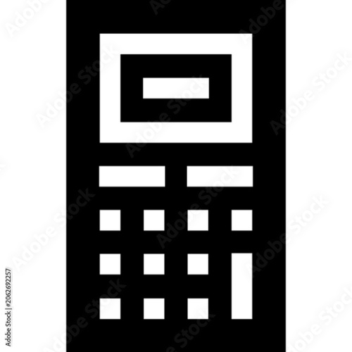Calculator Math Finance Business Calculation Number Icon Set