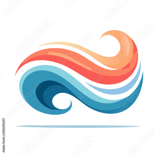 Recycling symbol flat design vector