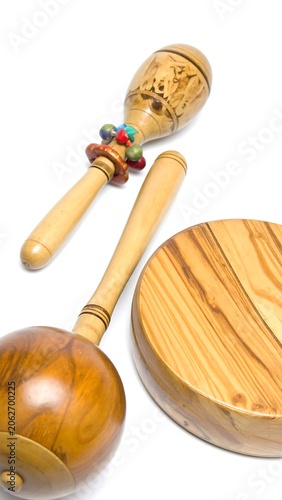 Wooden percussion instruments