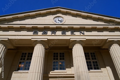 Photography Stock exchange building in Oslo, Norway