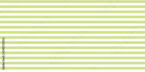 Quadro su tela Vibrant light green background with playful wavy lines and stripes