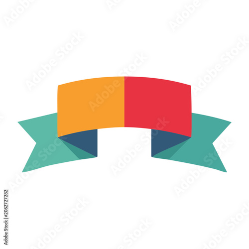 Abstract geometric cube with gradient colors