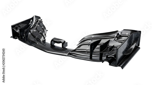 High-Performance Racing Car Front Wing Assembly: Aerodynamic Motorsport Component for Speed and Downforce