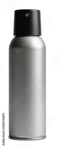 Silver Spray Can Transparent Background