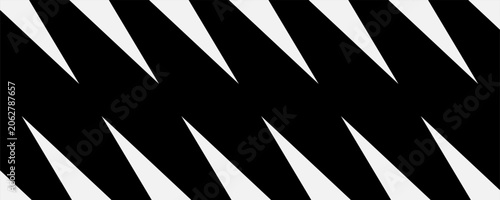Obraz na plátně Background pattern zigzag color