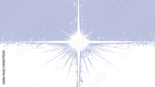 Фотография Bright Starburst of Light and Sparkle