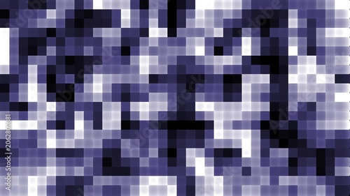 Colourful abstract background animation, with changing blocks of color
