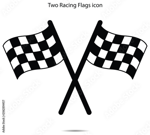 Two Racing Flags icon