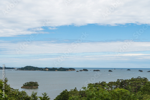 松島四大観　幽観・扇谷から望む松島湾の絶景