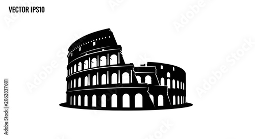 Colosseum ancient Roman amphitheater architecture.