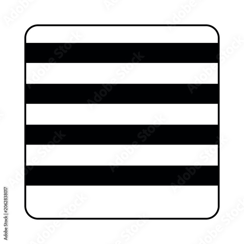 Black and white visual stimulation card for newborns and infants. High-contrast shape or pattern designed to support early visual development, focus and attention.
