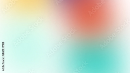 Foto Minimalist Abastract glassmorphism Colorful background