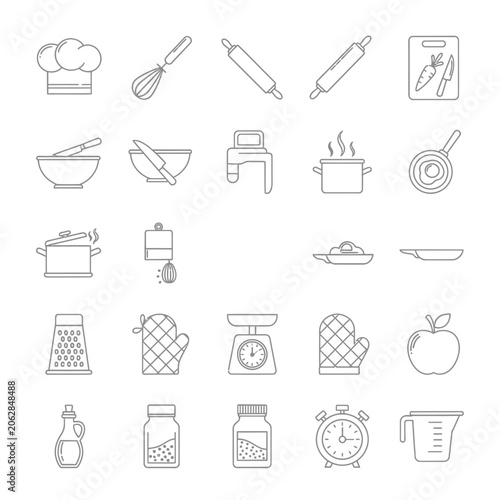 Kitchen Utensils and Cooking Tools.