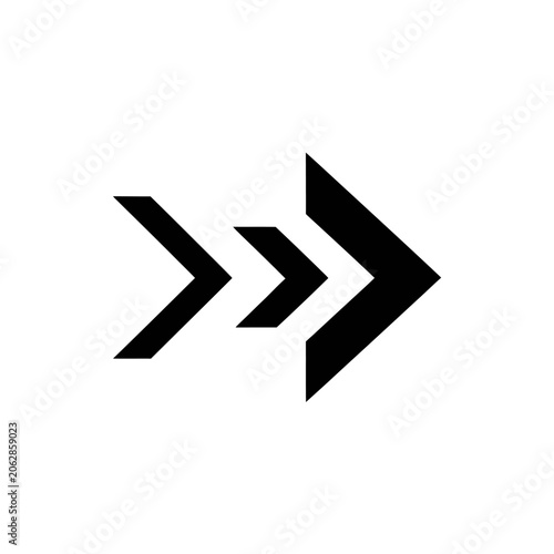 Black arrows pointing to right side.