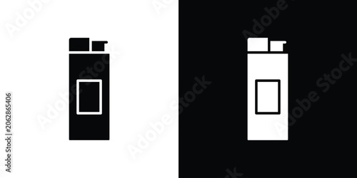 Foto Lighter icon symbols clipart flat designs